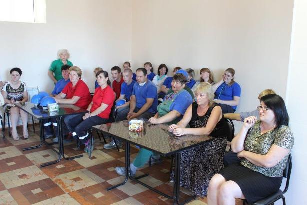 Встреча с сотрудниками Гречишкинской зерновой компании